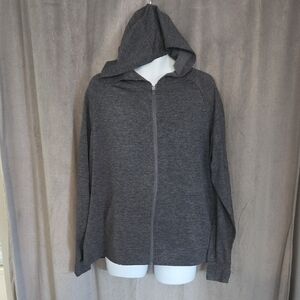 Athletic Works XXXL Gray Zip-Up Hoodie